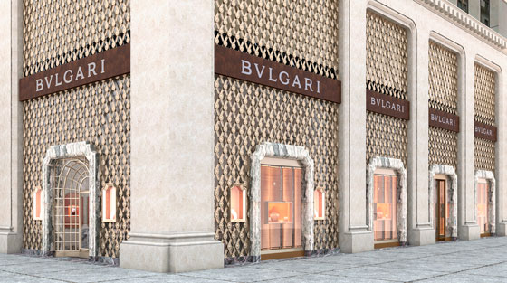 FH - The remarkable store Bulgari in 